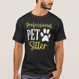 Tierbetreuer Tiere Hund Katze Professioneller Tier T-Shirt