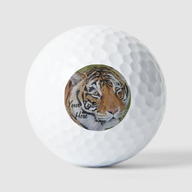 Tierbild des großen Katzenigers Golfball (Vorderseite)