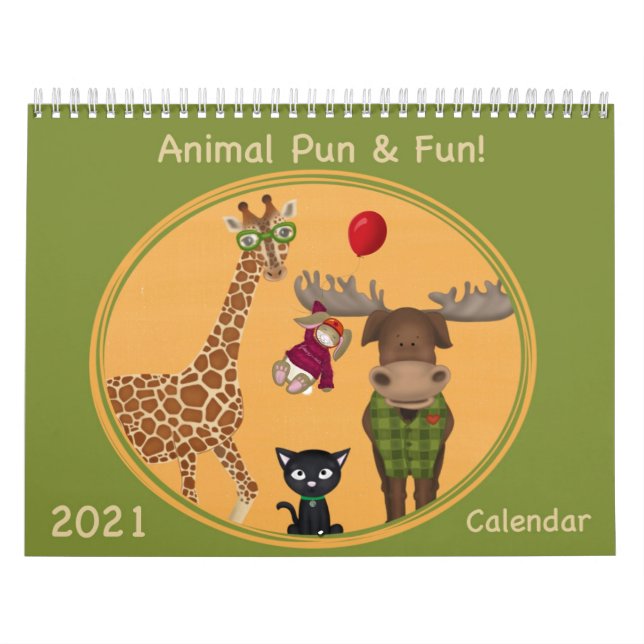 Tierbilder 2021 Kalender (Titelbild)