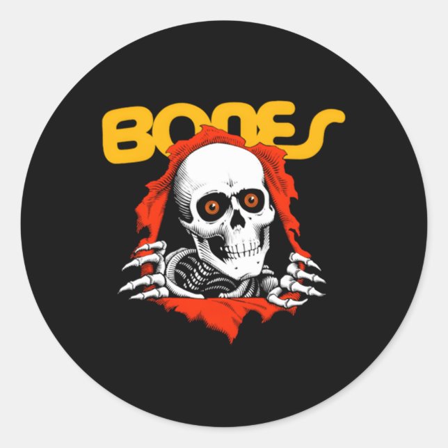 Tierchen hast du ihn gesehen? runder aufkleber (Vorderseite)