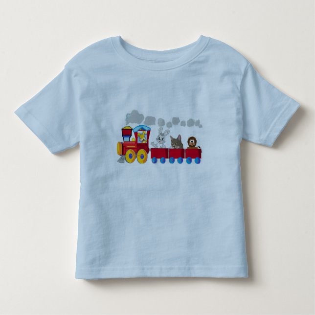 TierChoo-Choo Zug Kleinkind T-shirt (Vorderseite)