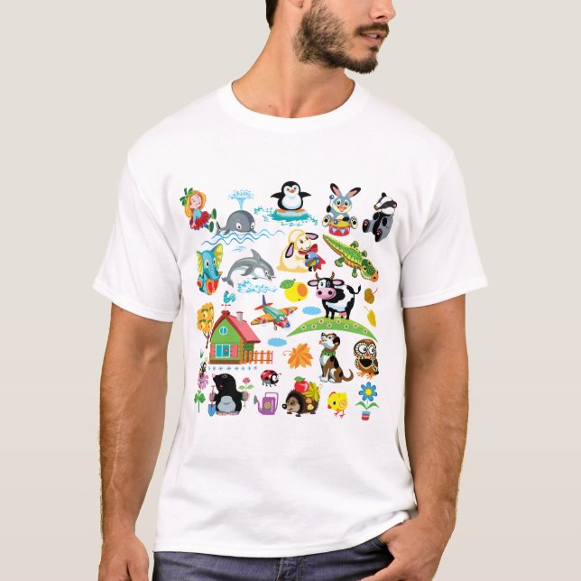Tierdesign T-Shirt (Vorderseite)