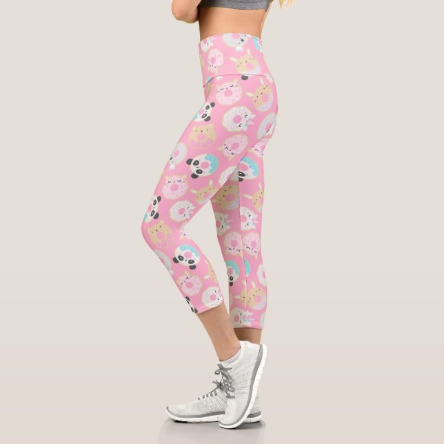 Tierdosen und Sprinklen niedlich Capri Leggings (Links)