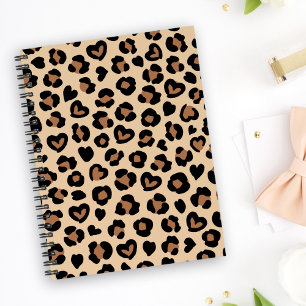 Tierdruck, Braunleopard, Geparden, Herz Planer