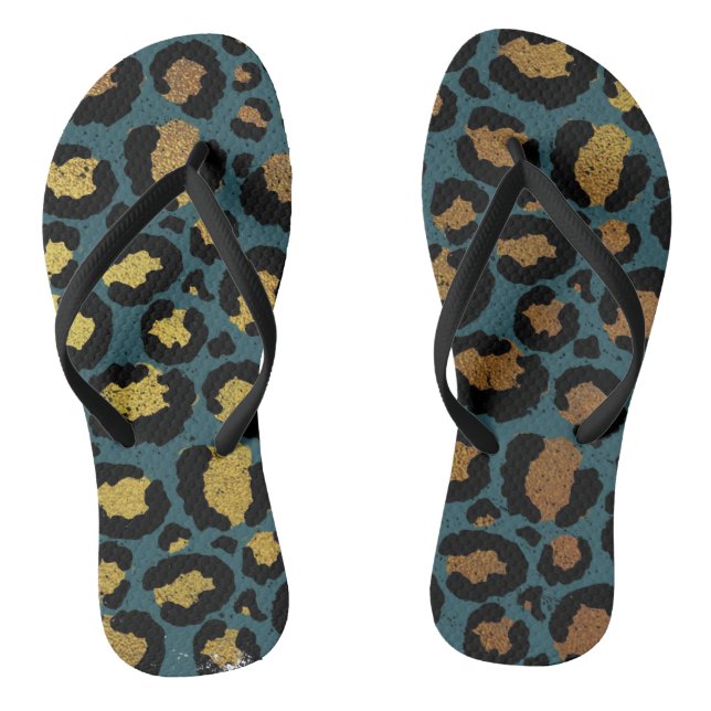 Tierdruck Flip Flops (Fußbett)