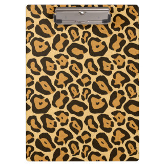 Tierdruck-Leoparden-Clip-Board Klemmbrett