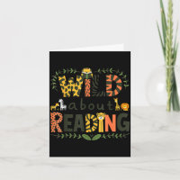 Tierdruck lese ein Buch Charakter Kinder wild darü