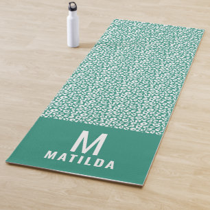 Tierdruck modern farbig yogamatte