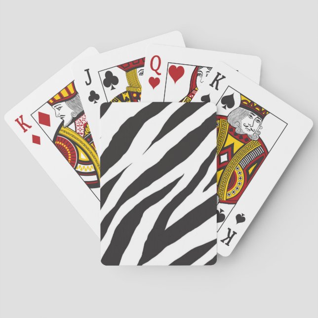 Tierdruck-Muster Spielkarten (Rückseite)