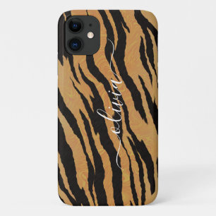 Tierdruck, Personalisierter Name Tiger Case-Mate iPhone Hülle