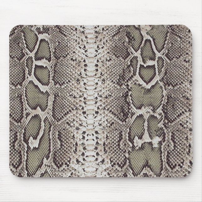 Tierdruck-Schlange Mousepad (Vorne)