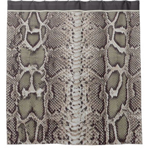 Tierdruck Snakeskin Duschvorhang