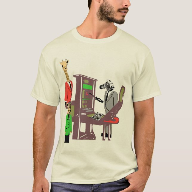 Tierdruck T-Shirt (Vorderseite)