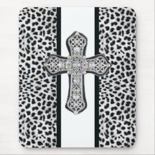 Tierdruck-u. diamante de mousepad