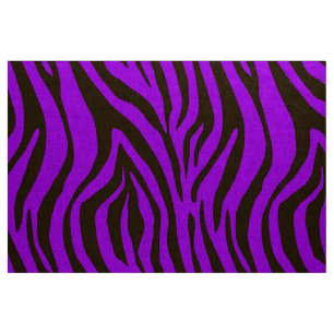 Tierdruckmuster des lila Zebra Stoff