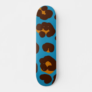 Tierdruckmuster Skateboard