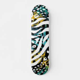 Tierdruckmuster Skateboard