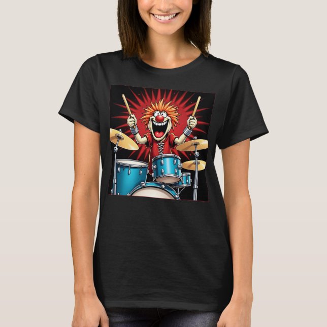 TIERDRUMMER DIE MUPPETS ZEIGEN T-Shirt (Vorderseite)