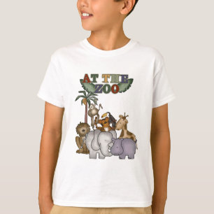Tiere an den Zoo-T-Shirts und den Geschenken T-Shirt