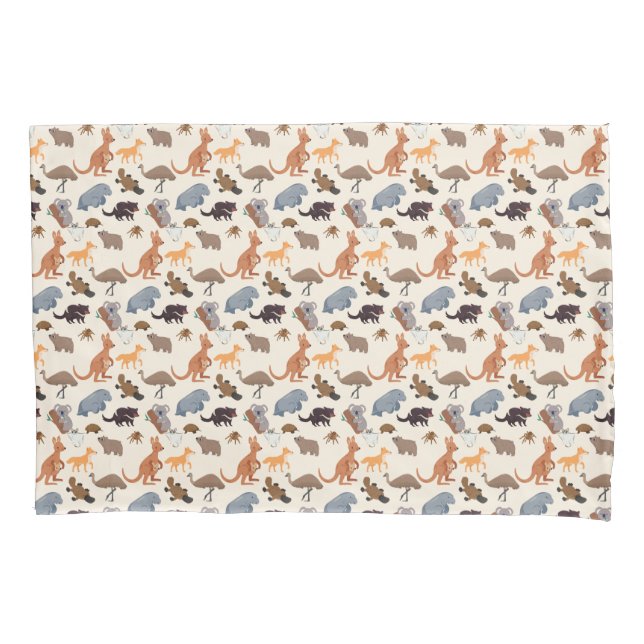 Tiere aus Australien Aussie Wildlife Kissenbezug (Vorderseite)