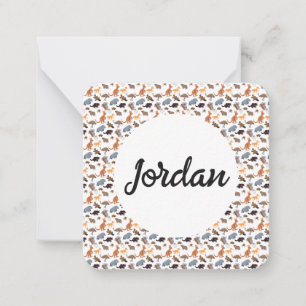 Tiere aus Australien Aussie Wildlife Mitteilungskarte