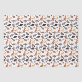 Tiere aus Australien Aussie Wildlife Seidenpapier