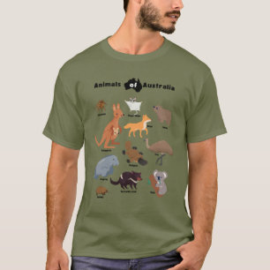 Tiere aus Australien Aussie Wildlife T - Shirt