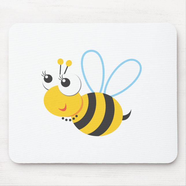 Tiere - Biene Mousepad (Vorne)