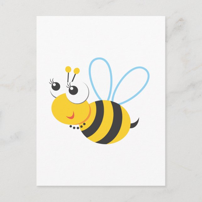 Tiere - Bienen Postkarte (Vorderseite)