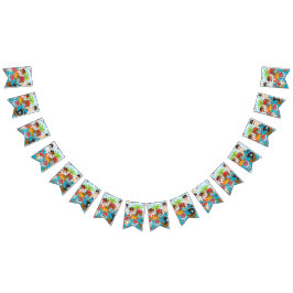 TIERE CREW Party Piratenjagdflaggen Wimpelkette