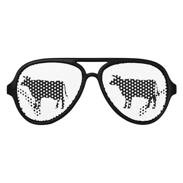 Tiere der Silhouette von Hasen Partybrille (Vorderseite)