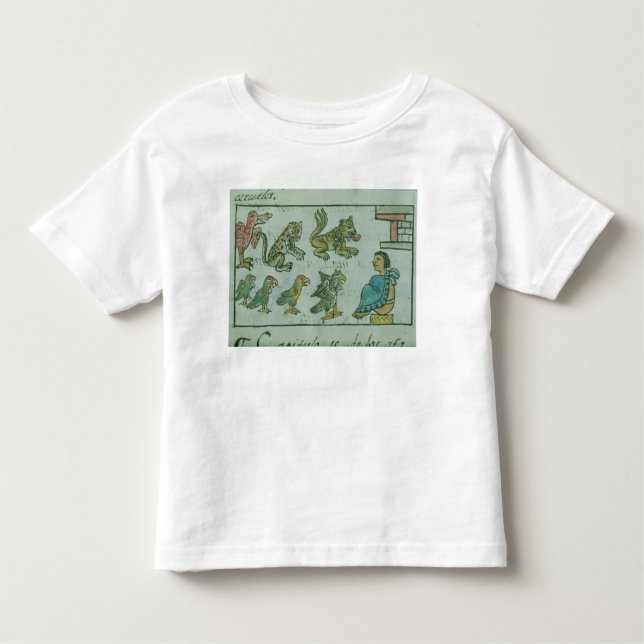Tiere des aztekischen Kaisers Kleinkind T-shirt (Vorderseite)