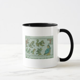 Tiere des aztekischen Kaisers Tasse