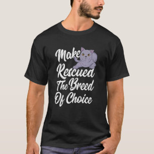 Tiere Fördern Katzenheim Tierretter Süße Ani T-Shirt