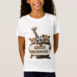 Tiere, Guten Morgen, T-Shirt