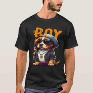 Tiere Hund Katze Eule Fuchs Niedlich 5 T-Shirt