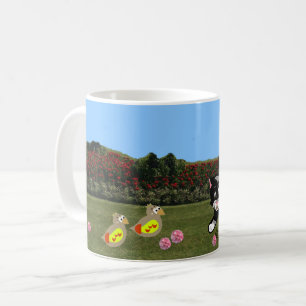 Tiere im Garten Kaffeebecher Kaffeetasse