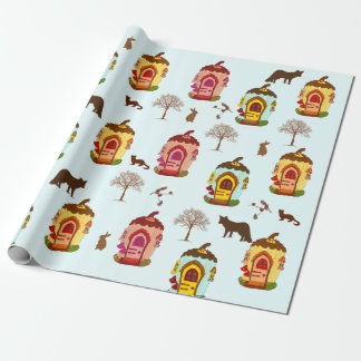 Tiere im Muster Wrapping Paper Geschenkpapier