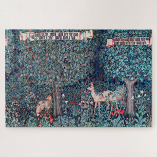 Tiere im Wald, William Morris Puzzle