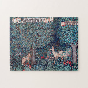 Tiere im Wald, William Morris Puzzle