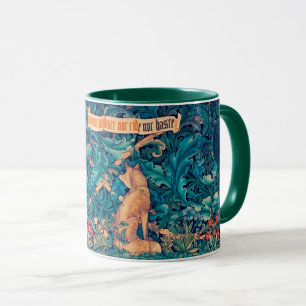 Tiere im Wald, William Morris-Tasse Tasse