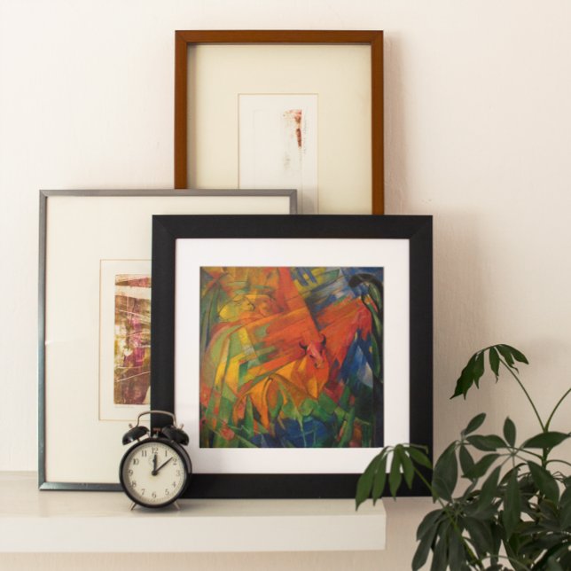 Tiere in einer Landschaft von Franz Marc Poster (Von Creator hochgeladen)