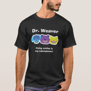 Tiere in Klammernpersonalisierten Orthodontists T-Shirt