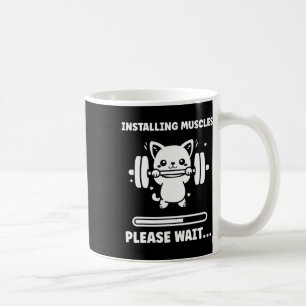 Tiere installieren Muskeln Fitness Bodybuilding Ka Kaffeetasse