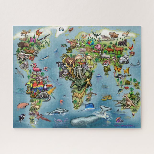 Tiere Jigsaw Puzzle (Horizontal)