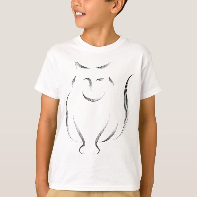 Tiere - Katzen T-Shirt (Vorderseite)