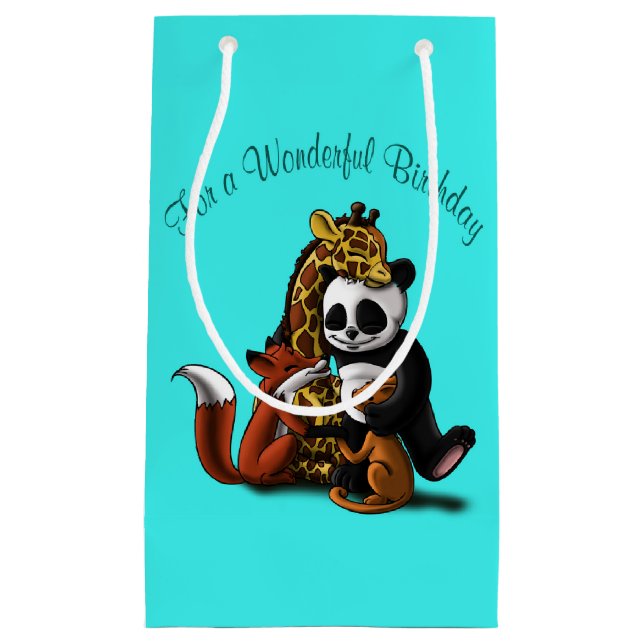 Tiere Kleine Geschenktüte (Vorderseite)