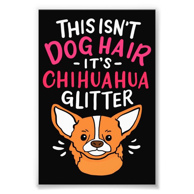 Tiere Leinwand Wall Art Chihuahua Dog Fotodruck (Vorne)