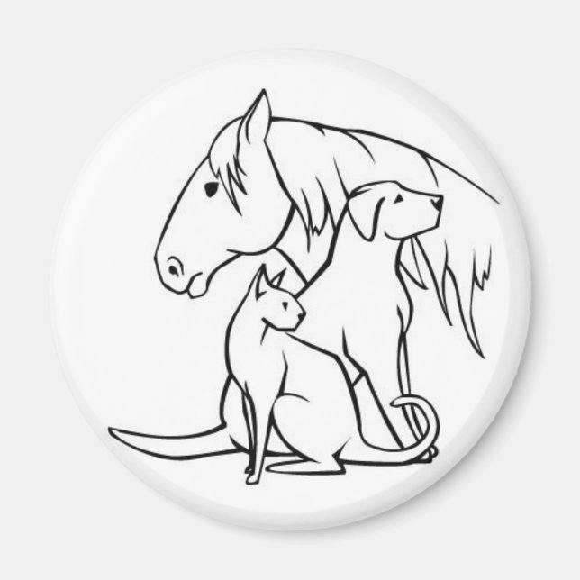 Tiere Magnet (Vorne)