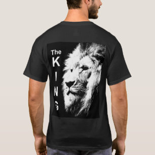 Tiere Moderner Pop Kunst Löwe Elegante Männer T-Shirt